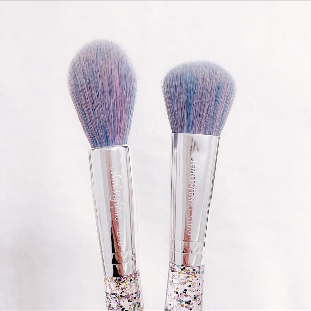 Slmissglam Soft Synthetic Shading Blending Face Blush Contour Makeup Brush Set